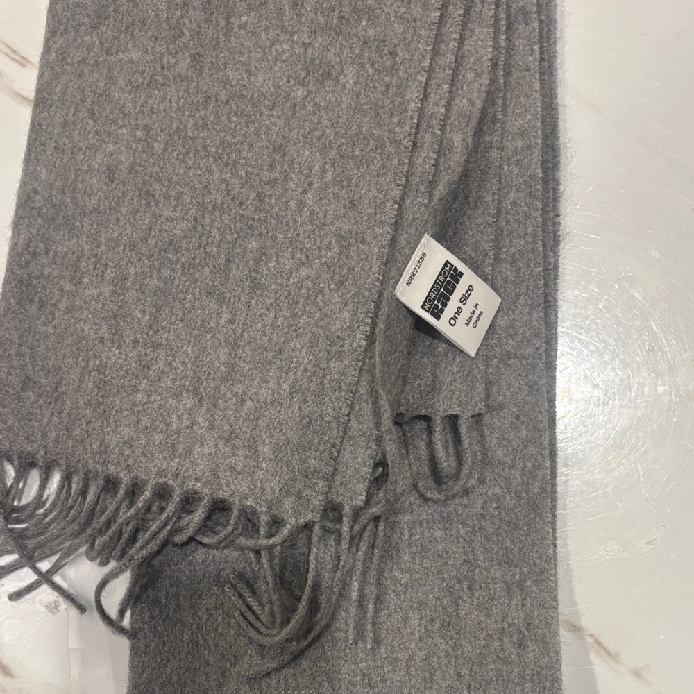 Nordstrom Gray Wool Accessory